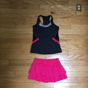 Two piece Lucky in love outfit